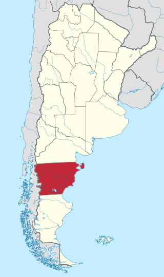 Ubicación en Argentina: Chubut
