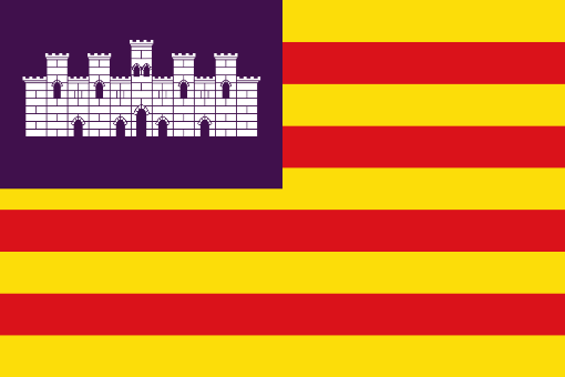 Bandera de Islas Baleares