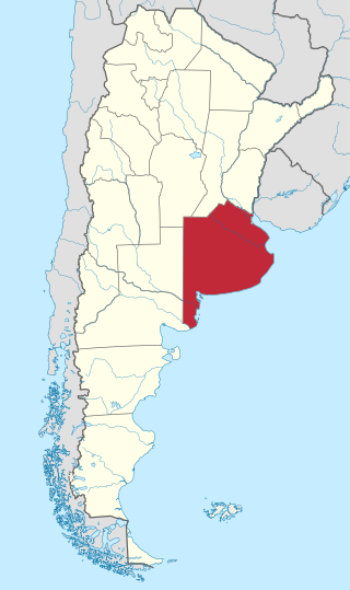 Ubicación en Argentina: Provincia